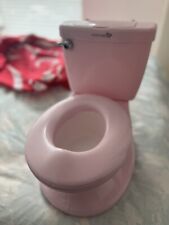 Summer Infant Potty Toilet Training Seat My Size Flush Sound Toddler GIRL PINK for sale  SALFORD
