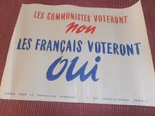 Affiche ancienne communiste d'occasion  Vesoul