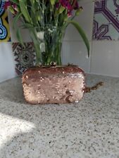 Sequined clutch bag. for sale  BUNTINGFORD