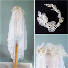 Vintage wedding veil for sale  SUTTON