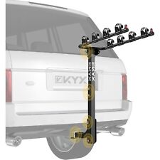 KYX 4 Bike Car 2 in Hitch Rack Bicycle Mount Carrier 143 lbs for Car SUV Truck, used for sale  Shipping to South Africa