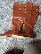 Ladies brown leather for sale  BATLEY