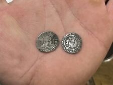 Pair hammered silver for sale  NEWARK