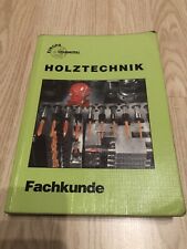 fachkunde holztechnik gebraucht kaufen  Deutschland