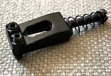 Silla de montar de cuerda negra original Ibanez GAX Gio para guitarra eléctrica puente segunda mano  Embacar hacia Argentina