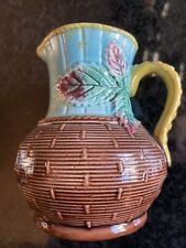 Small majolica pitcher for sale  Shipping to Ireland