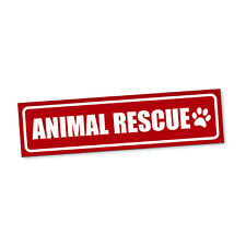 Animal rescue magnetschild gebraucht kaufen  Leipzig