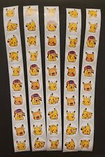 Pikachu pokemon stickers for sale  NORWICH