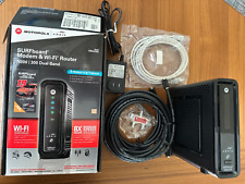 Motorola Arris SURFboard Modem & Wifi Router N300 Dual Band SBG6580, used for sale  Shipping to South Africa