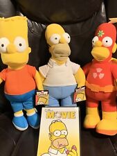 Filme Os Simpsons (como um novo DVD) com Pelúcia Homer’s e Bart nova em folha. comprar usado  Enviando para Brazil