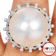 gold pearl diamond ring for sale  Miami