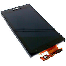 Sony Xperia S LT26i front+digitizer touch screen+LCD display Black Genuine, used for sale  Shipping to South Africa