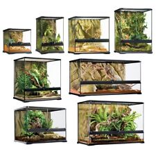 Terrário de vidro réptil Exo Terra anfíbio cobra natural e gabinete vivo invertido, usado comprar usado  Enviando para Brazil