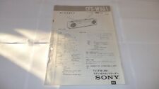 Sony cfs w801 for sale  Ireland
