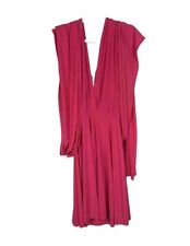 Mossimo Size L Infinity Wrap Dress HOT PINK Convertible Multiway Elastic Waist, used for sale  Shipping to South Africa