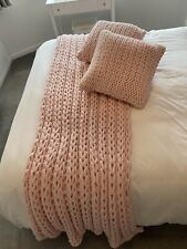 Dusk knitted blanket for sale  ASHTEAD