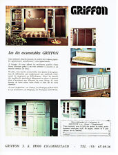 Publicité Advertising 028  1978   les lits escamotables  Griffon, occasion d'occasion  Tinténiac