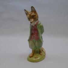 BESWICK WARE BEATRIX POTTER FOXY WISKERED GENTLEMAN '98 LTD FIGURINE FREE S&H AB for sale  Shipping to United Kingdom