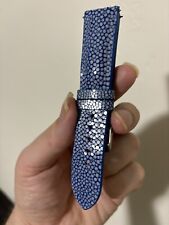 100% Genuine Stingray Leather Watch Band, used for sale  Shipping to South Africa