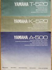Bedienungsanleitung yamaha 520 gebraucht kaufen  Hameln