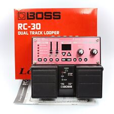 Pedal gravador de frase BOSS RC-30 Dual Track Looper estação loop com caixa original comprar usado  Enviando para Brazil