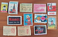 Vintage matchbox labels for sale  PRUDHOE