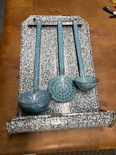 enamelware utensil rack for sale  Lakewood