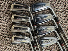 Ben Hogan Apex Forged Iron Set 3-E Apex 4 S Flex Shafts Lamkin Perma Wrap Grips for sale  Shipping to South Africa