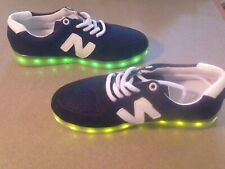 Zapatos con luz LED Siumlation 7 colores para mujer negros tallas 5M segunda mano  Embacar hacia Argentina