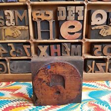 Chunky wooden letterpress for sale  Shipping to Ireland