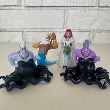 Disney Store Pequena Sereia 4 Figuras Conjunto de Jogo Ursula Ariel Rei Tritão *Como Está comprar usado  Enviando para Brazil