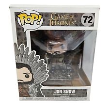 Vinil Funko Pop - Jon Snow On Iron Throne - #72 - Game Of Thrones Grande comprar usado  Enviando para Brazil