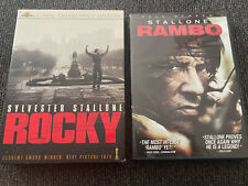 LOTE Stallone Rambo Trilogy (EUA) TinBox DVD Stallone Rambo Rocky Edição de Colecionador comprar usado  Enviando para Brazil