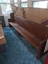 Oak pew bench for sale  Beverly