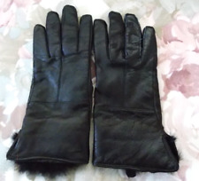 Genuine leather black for sale  Hammonton