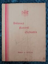 Swansea festival orchestra for sale  PORT TALBOT