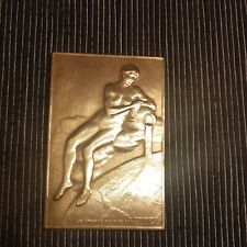 Medaille plaquette bronze d'occasion  Leers