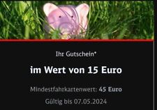 Deutsche bahn euro gebraucht kaufen  Mandern, Schillingen, Waldweiler