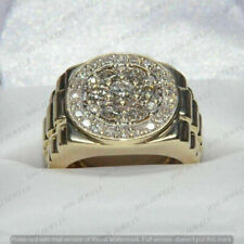 Men 2ct moissanite for sale  Shipping to Ireland