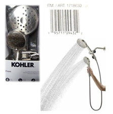 Kohler Prone 3 em 1 cabeça de chuveiro multifuncional com PowerSweep, níquel escovado USADO comprar usado  Enviando para Brazil