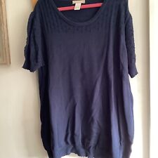 Ladies navy cotton for sale  WORTHING