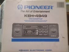 Rádio cassete vintage PIONEER CARRO FM-AM ESTÉREO KEH-4949 NA CAIXA comprar usado  Enviando para Brazil