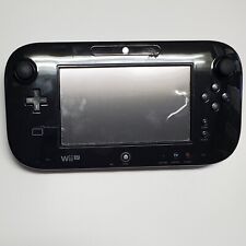 Nintendo Wii U Gamepad Black Controller, Working but Broken Screen, used for sale  Shipping to South Africa