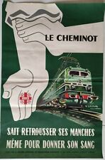 Affiche originale sncf d'occasion  Chartres