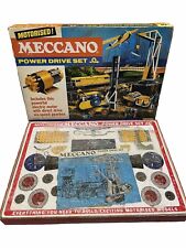 Vintage motorised meccano for sale  NORWICH