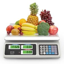 88LB Digital Scale Price Computing Deli Food Produce Electronic Counting Weight, used for sale  Shipping to South Africa