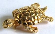 Gold tone turtle for sale  Tracy