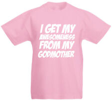 Awesomeness godmother shirt for sale  CAMBORNE