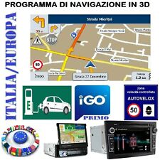 Programma gps autoradio usato  Italia