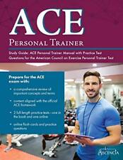 Guía de Estudio de Entrenador Personal ACE: ACE Manual de Entrenador Personal con Práctica... segunda mano  Embacar hacia Argentina